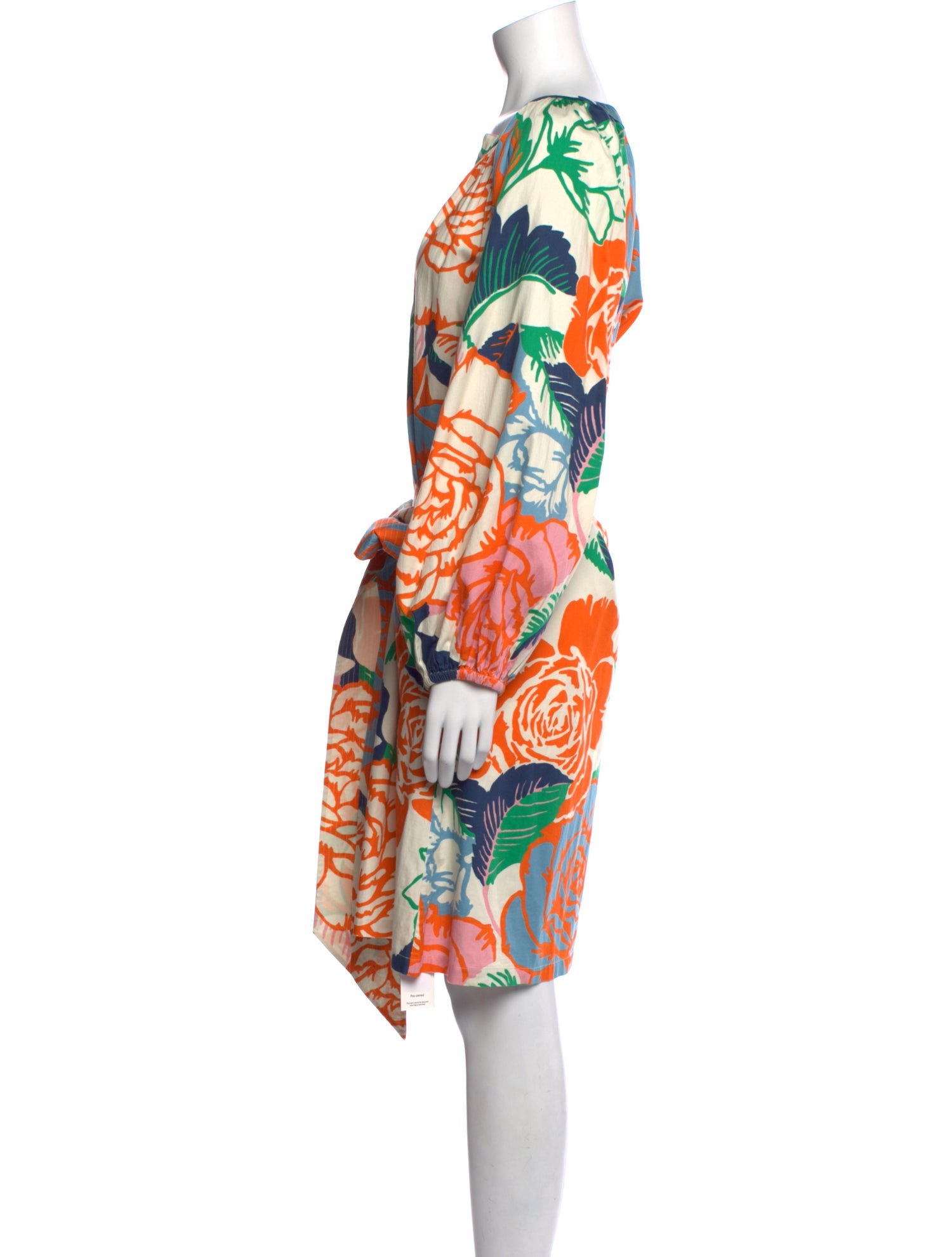 Figue Printed Knee-Length Dress