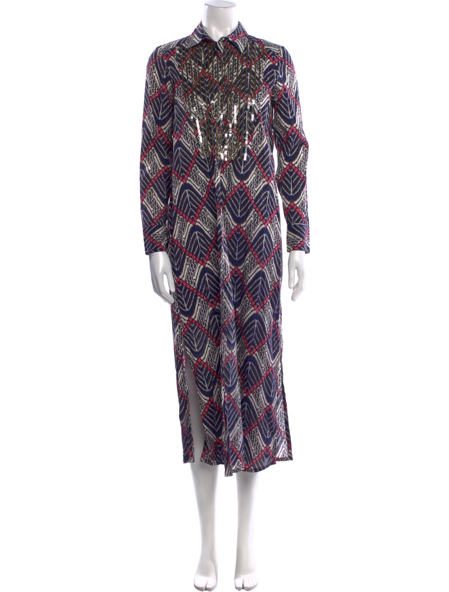 Figue Printed Long Sleeve Tunic