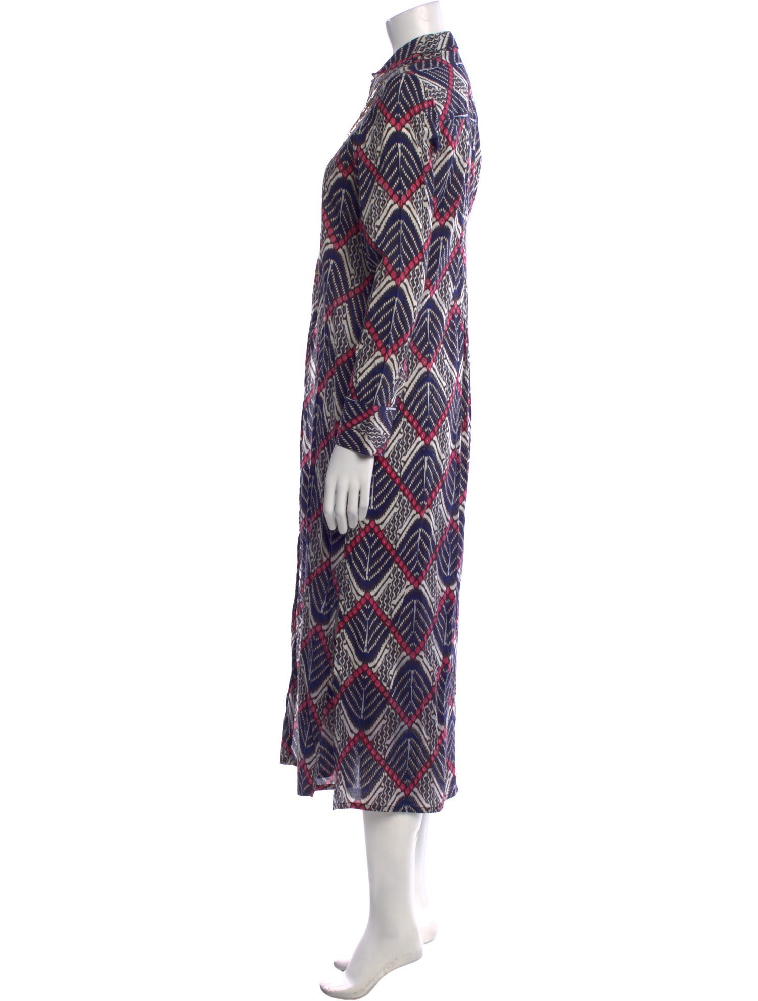 Figue Printed Long Sleeve Tunic