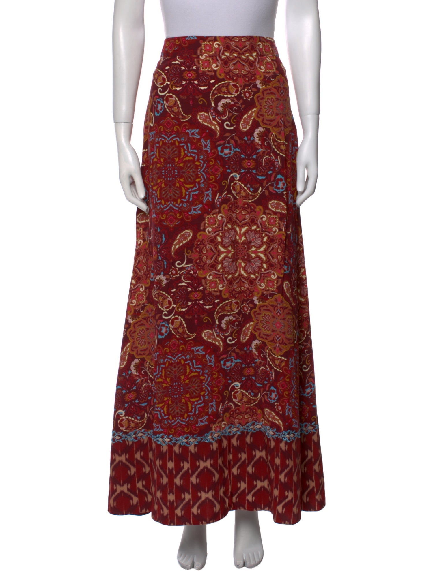 Figue Floral Print Long Skirt w/ Tags