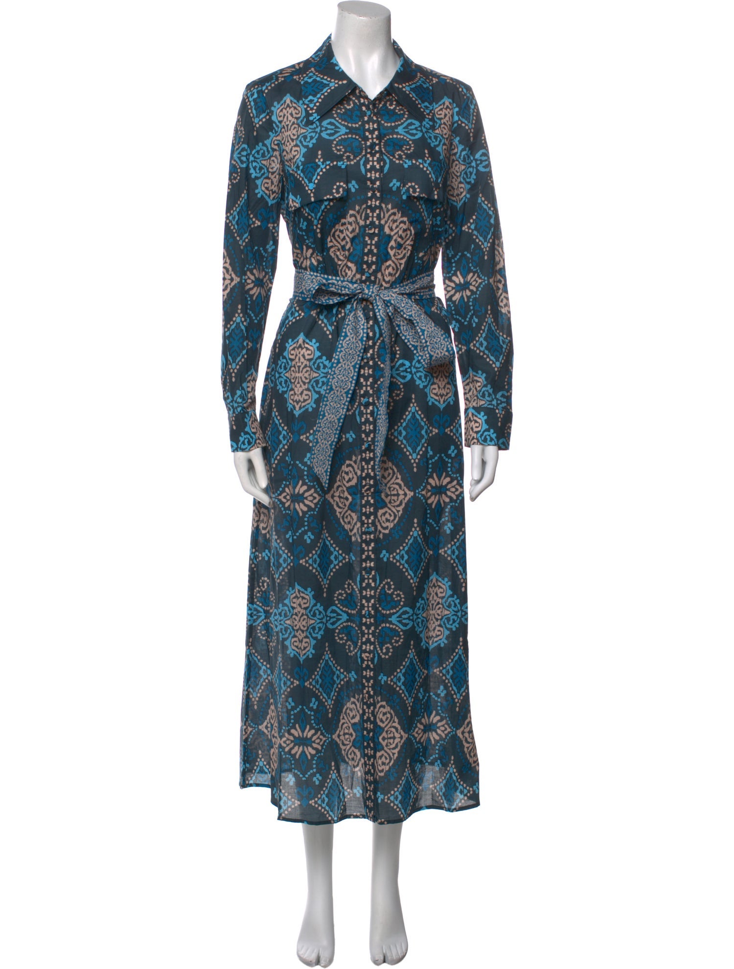 Figue Paisley Print Long Dress w/ Tags
