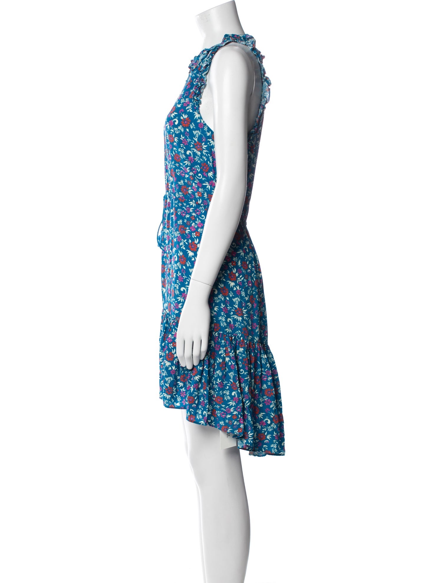 Figue Floral Print Knee-Length Dress