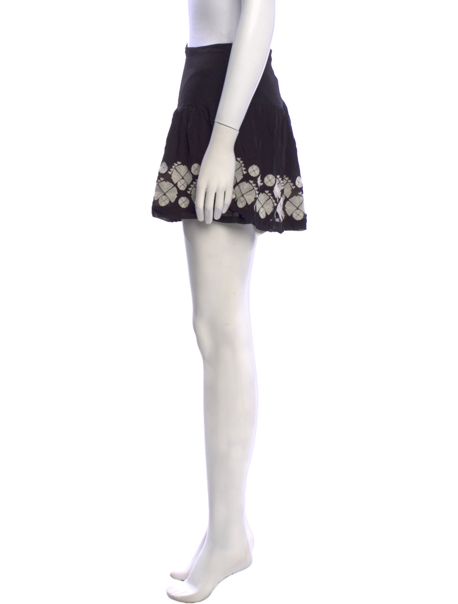 Figue Printed Mini Skirt