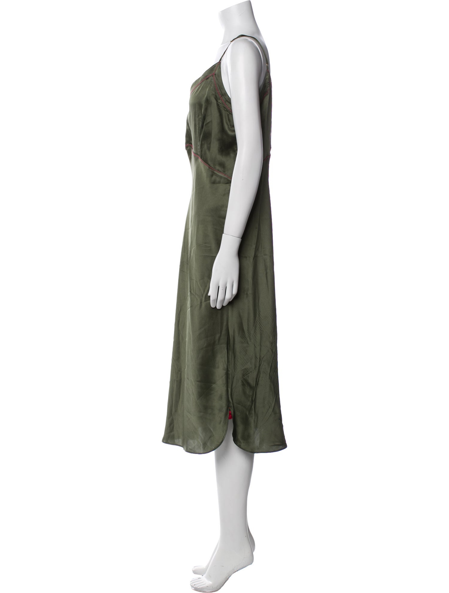 Figue Silk Midi Length Dress