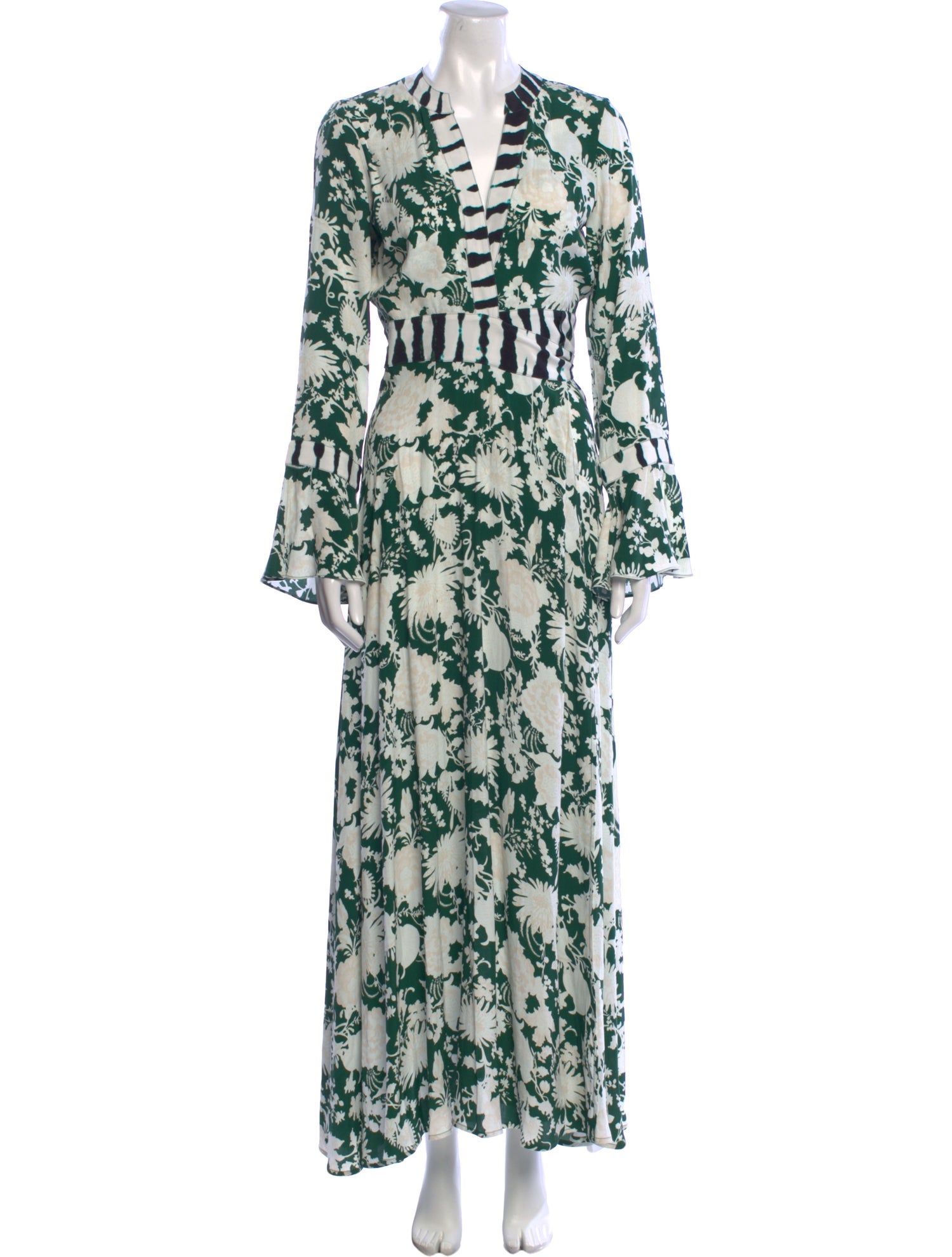 Figue Floral Print Long Dress