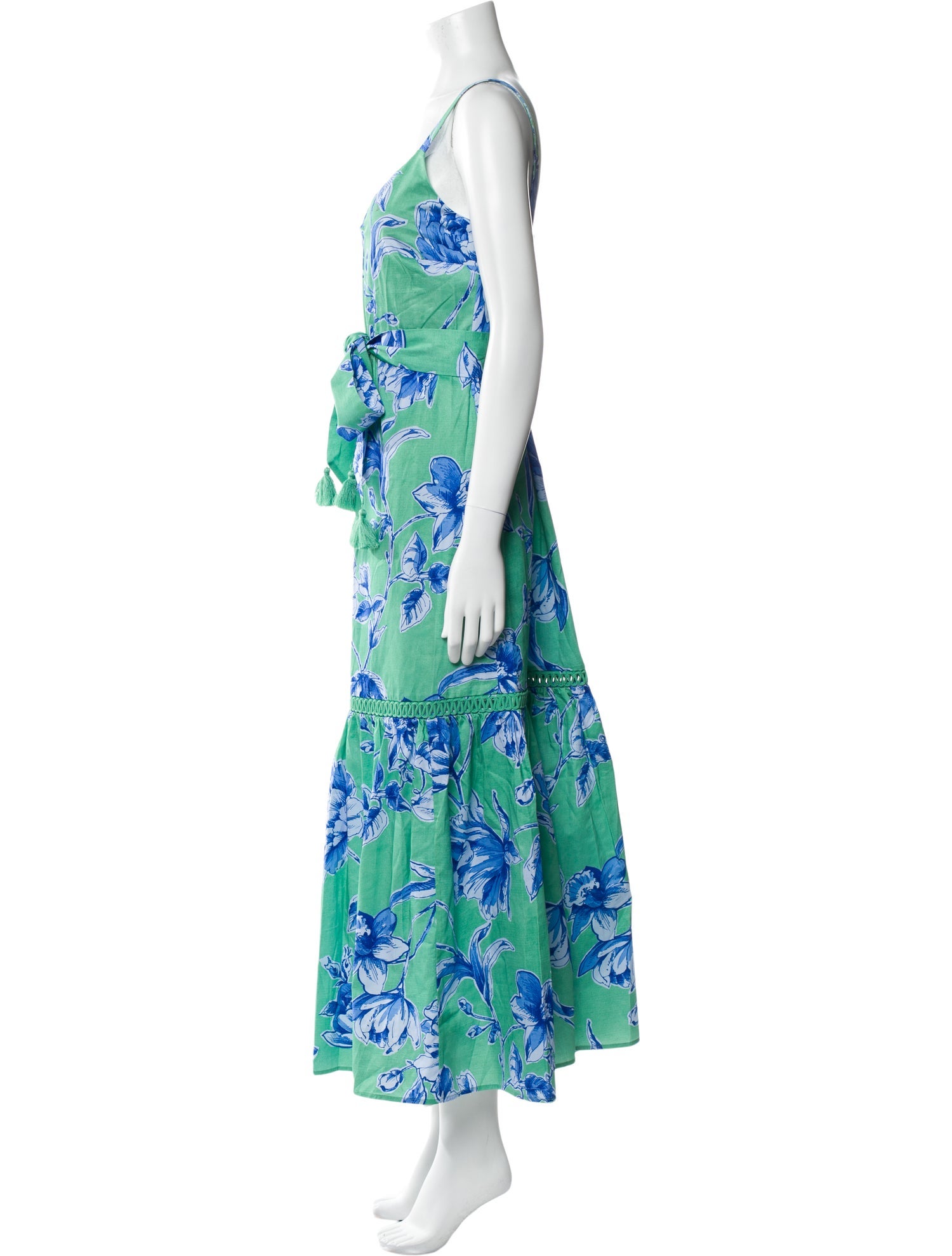 Figue Floral Print Long Dress w/ Tags