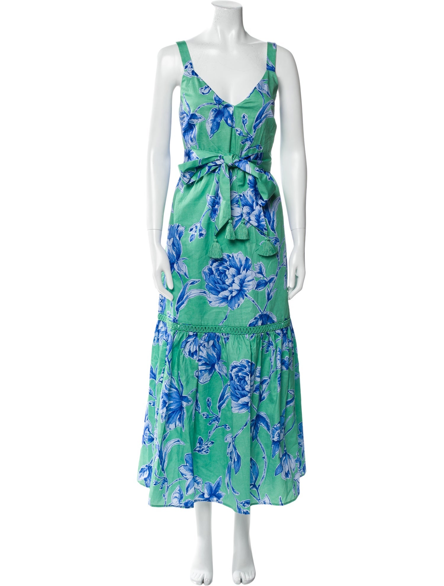 Figue Floral Print Long Dress w/ Tags