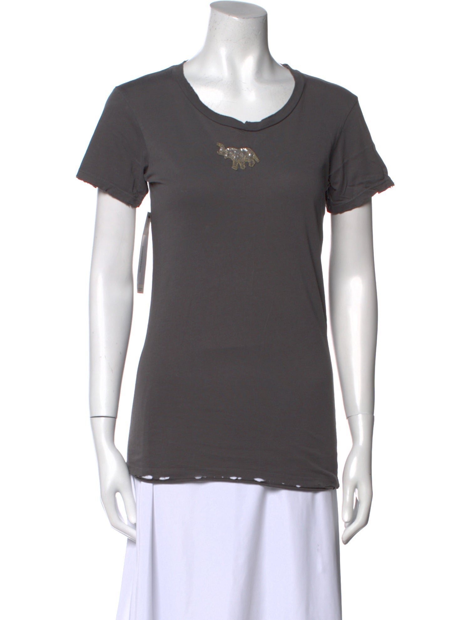 Figue Scoop Neck Short Sleeve T-Shirt
