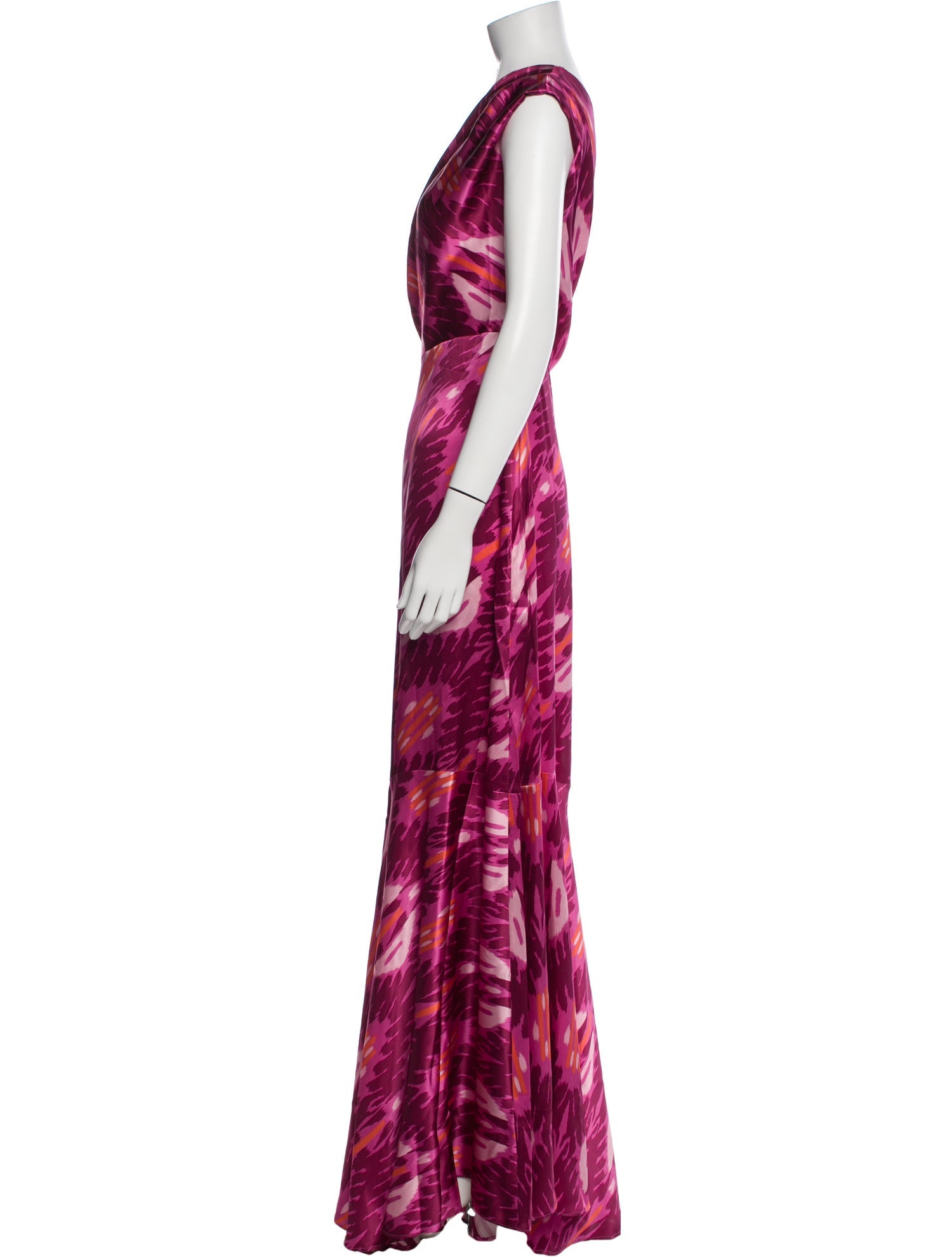 Figue Silk Long Dress w/ Tags