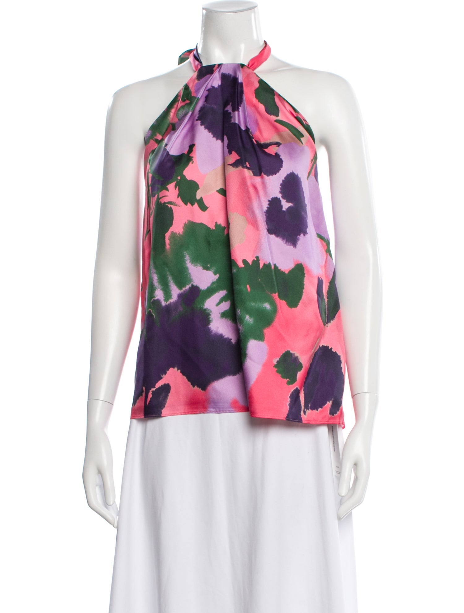 Figue Silk Floral Print Top w/ Tags