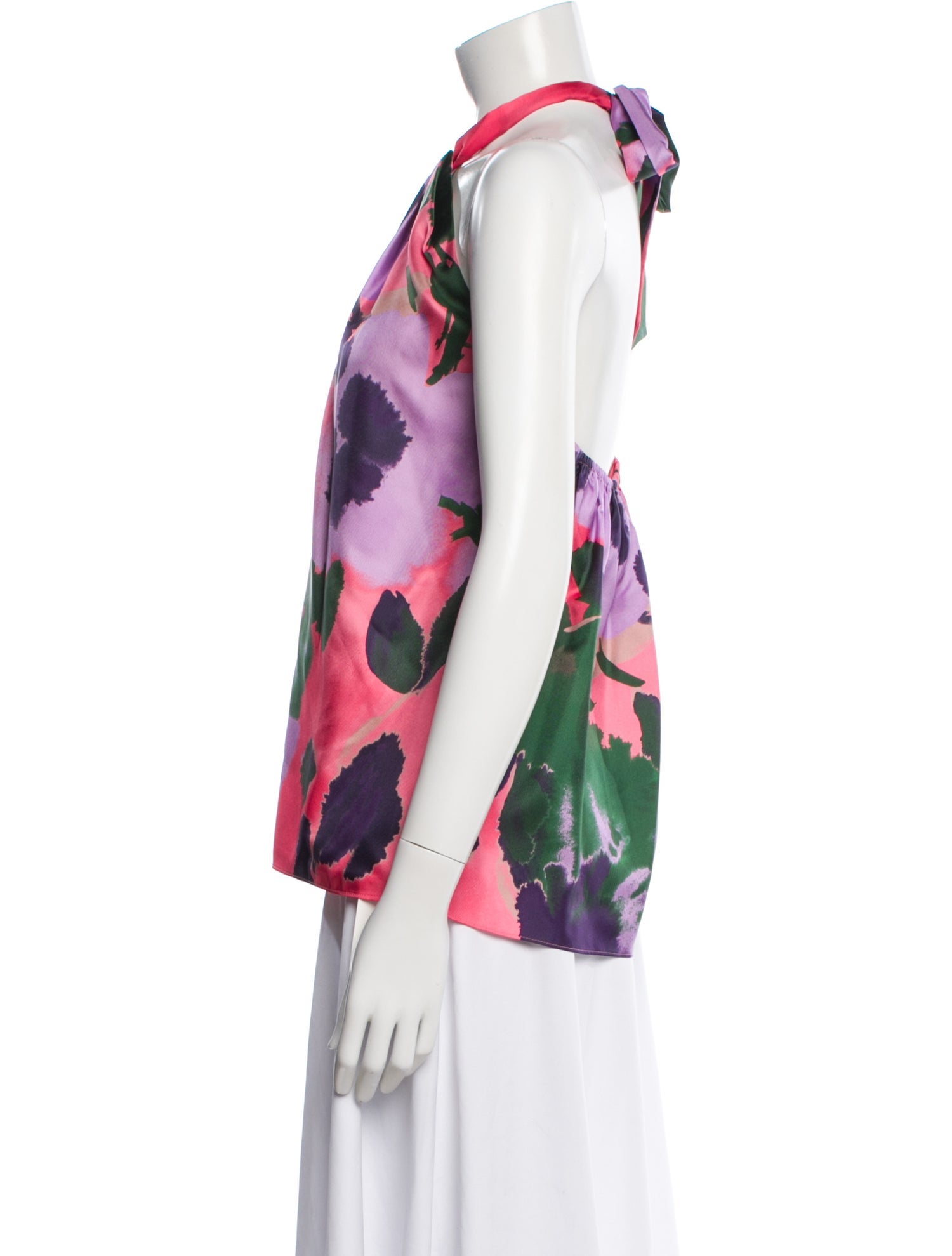 Figue Silk Floral Print Top w/ Tags