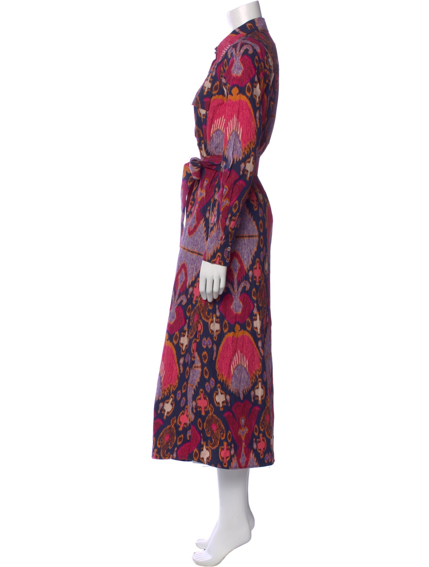 Figue Printed Long Dress w/ Tags