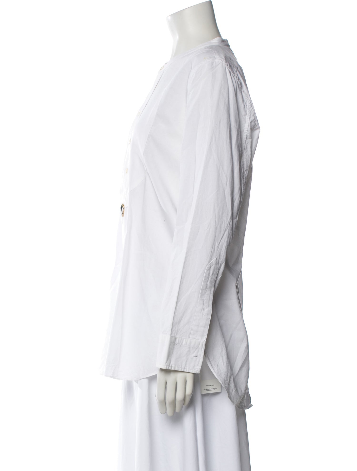 Figue Long Sleeve Button-Up Top