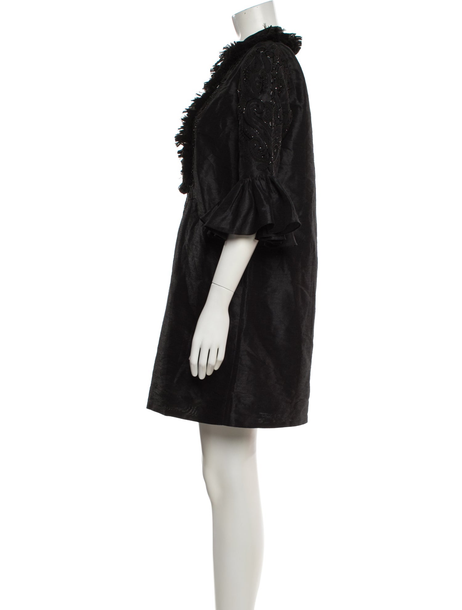 Figue V-Neck Mini Dress