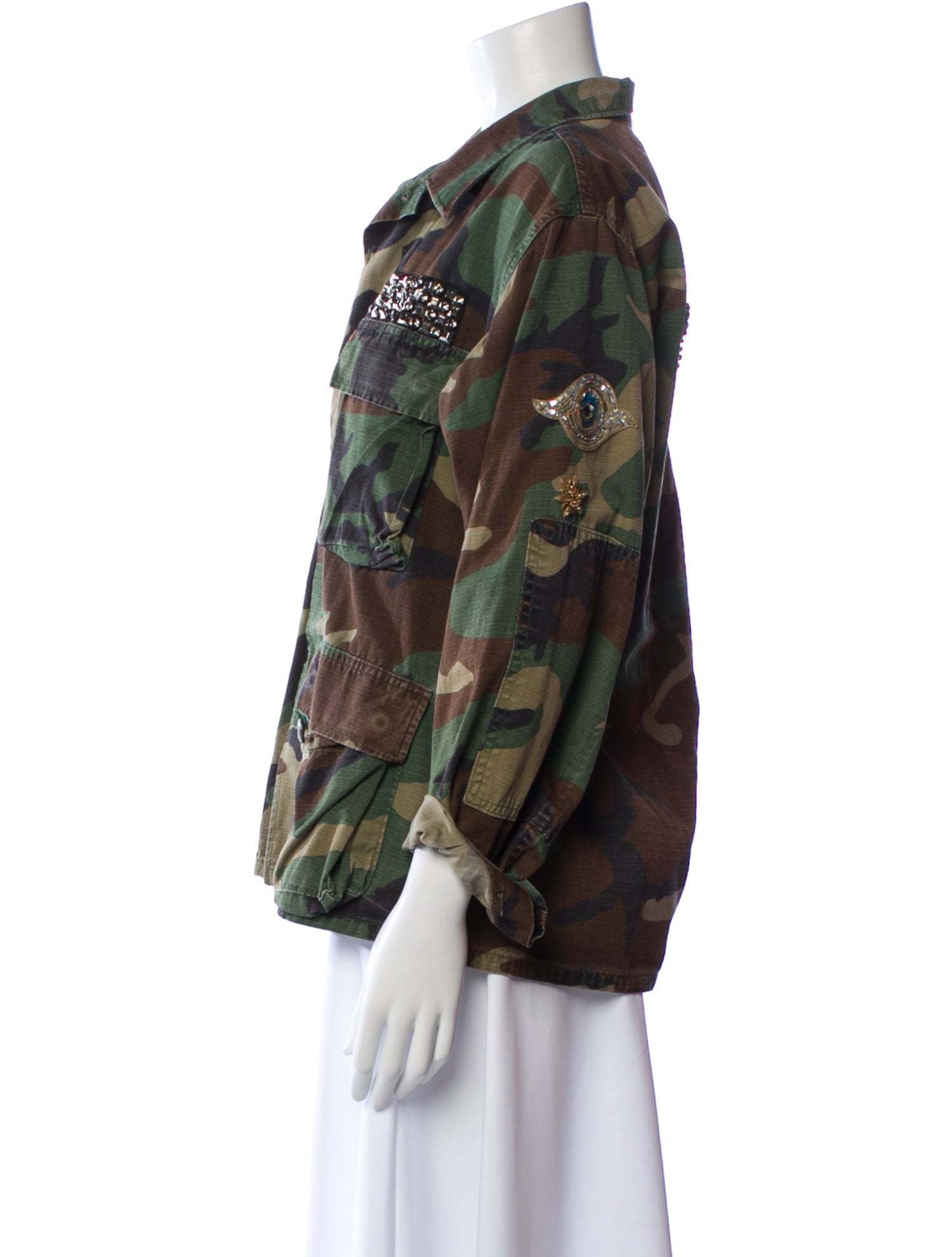 Figue Printed Utility Jacket