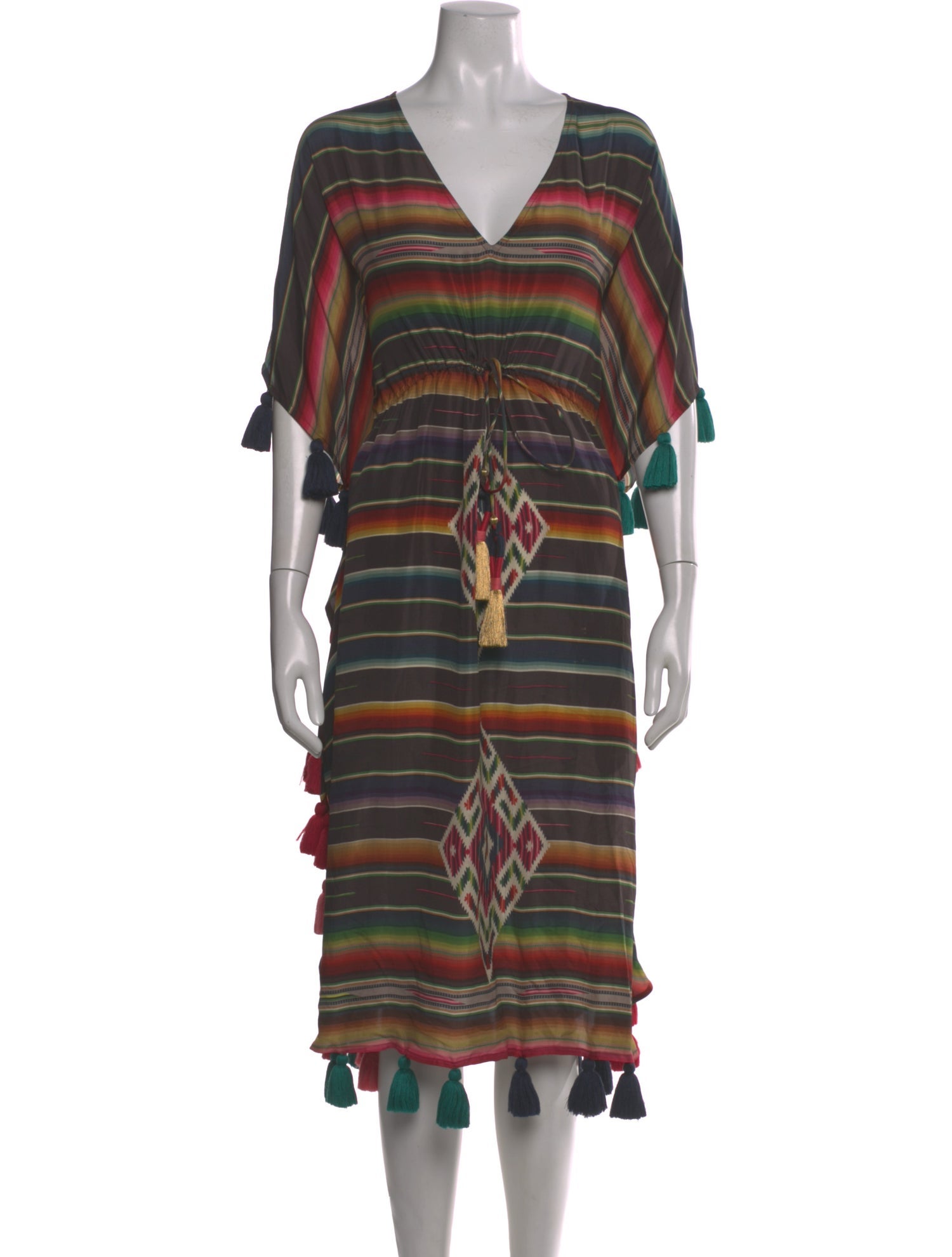 Figue Silk Midi Length Dress