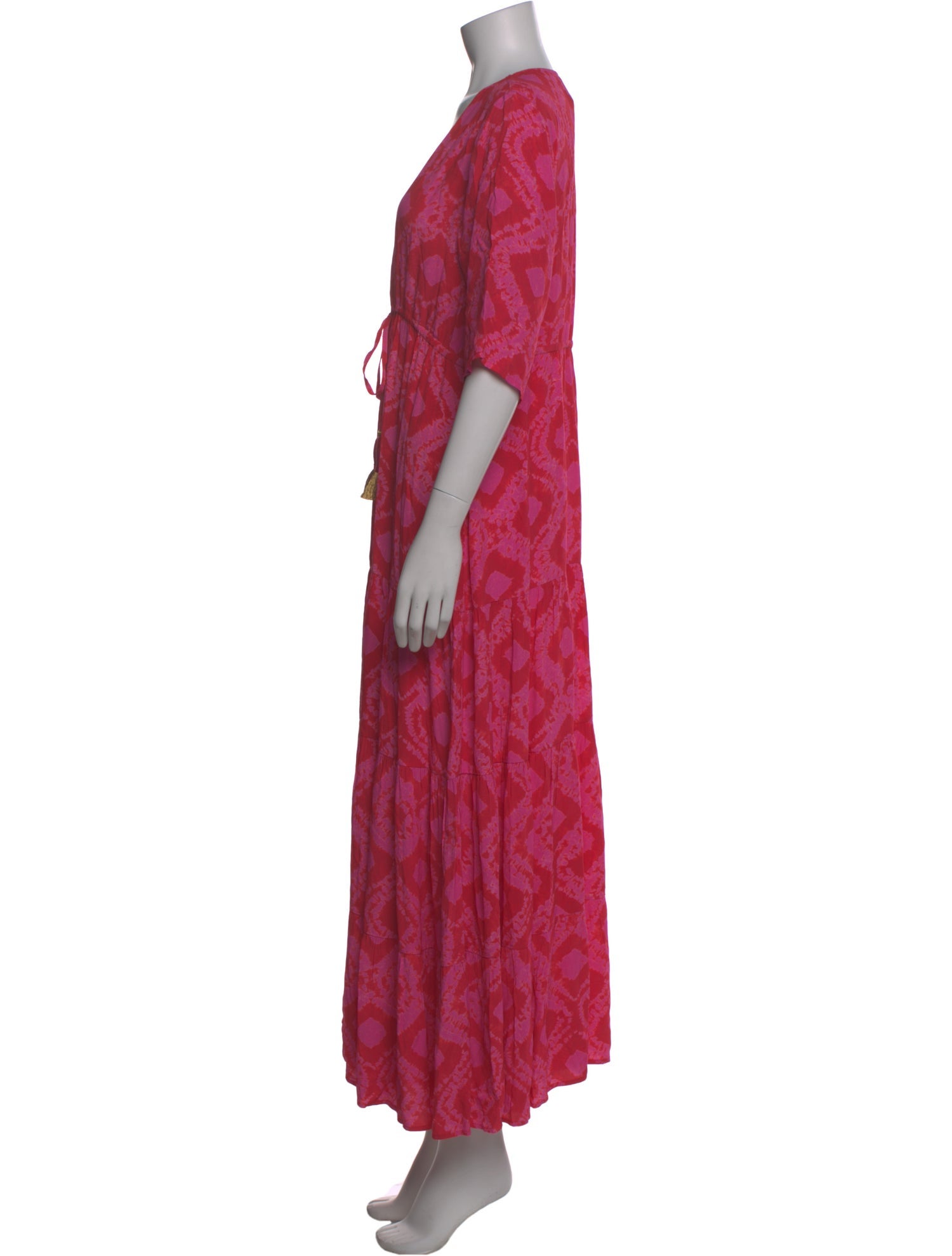 Figue Paisley Print Long Dress