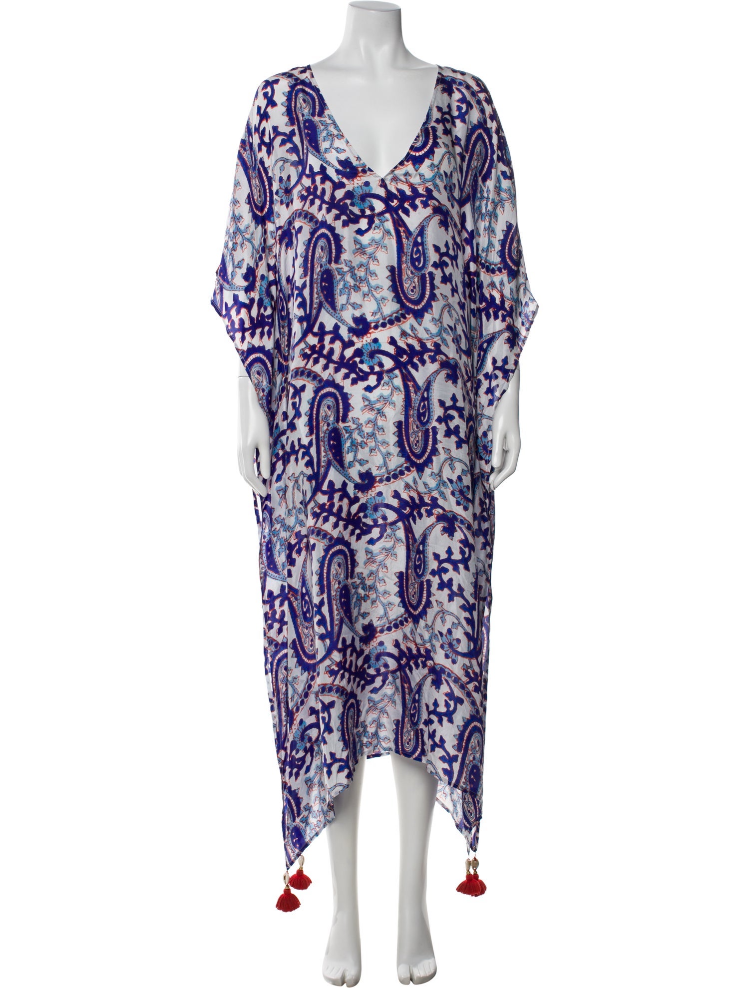 Figue Paisley Print Tassel Accents Robe