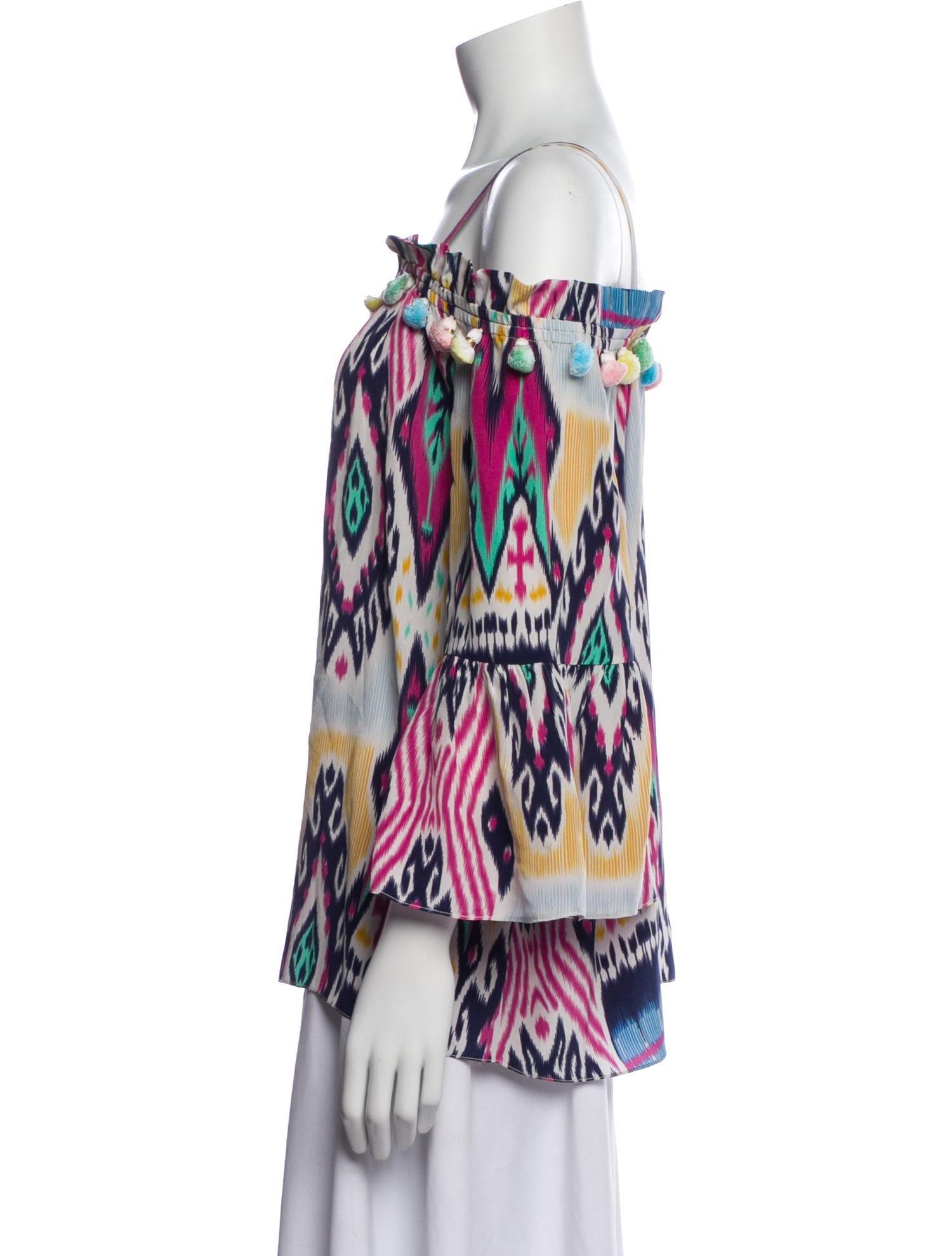 Figue Silk Printed Top
