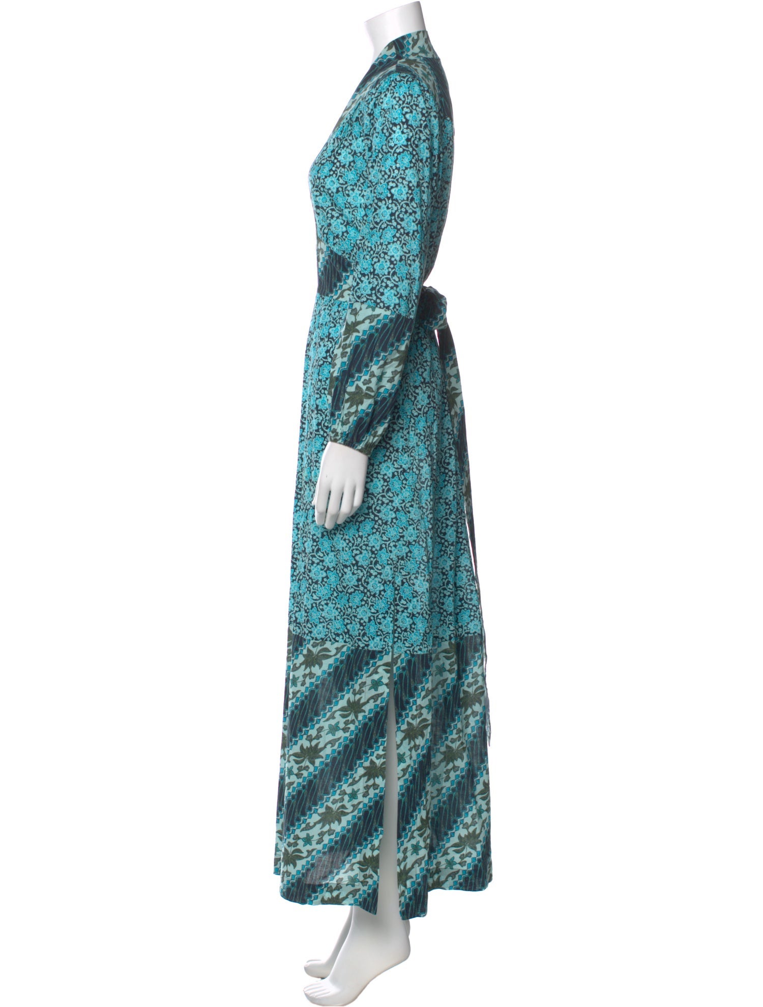 Figue Floral Print Long Dress