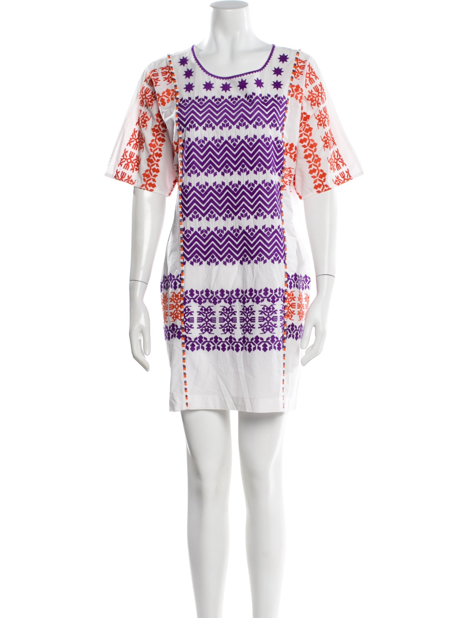 Figue Printed Mini Dress