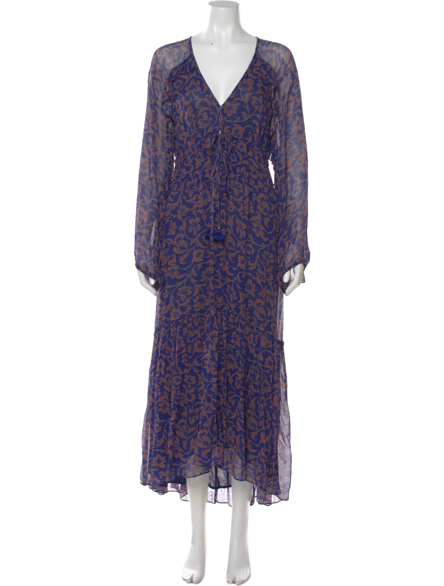 Figue Printed Long Dress
