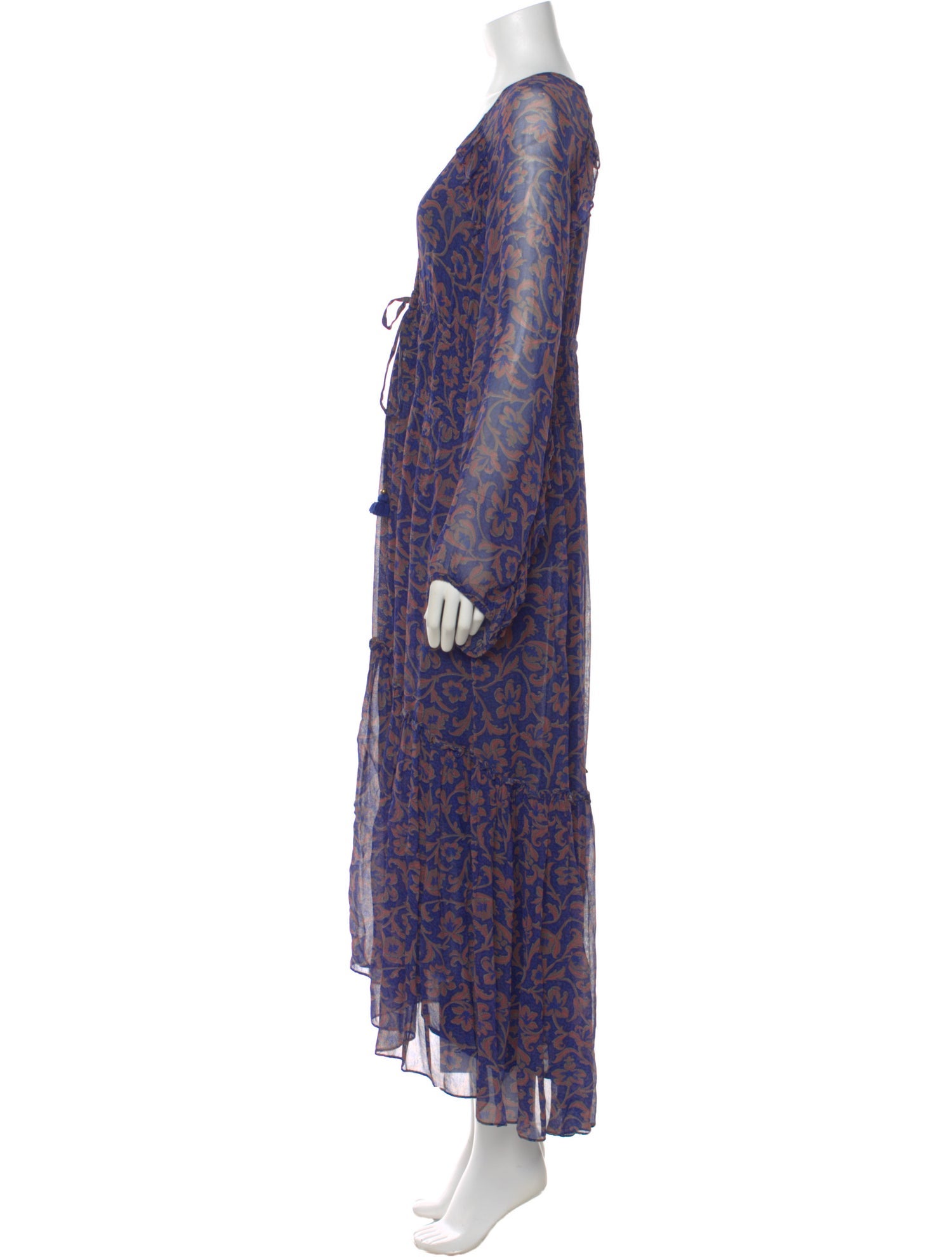 Figue Printed Long Dress