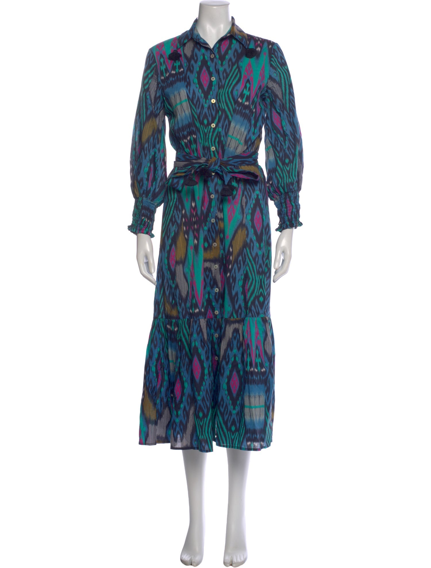 Figue Printed Long Dress