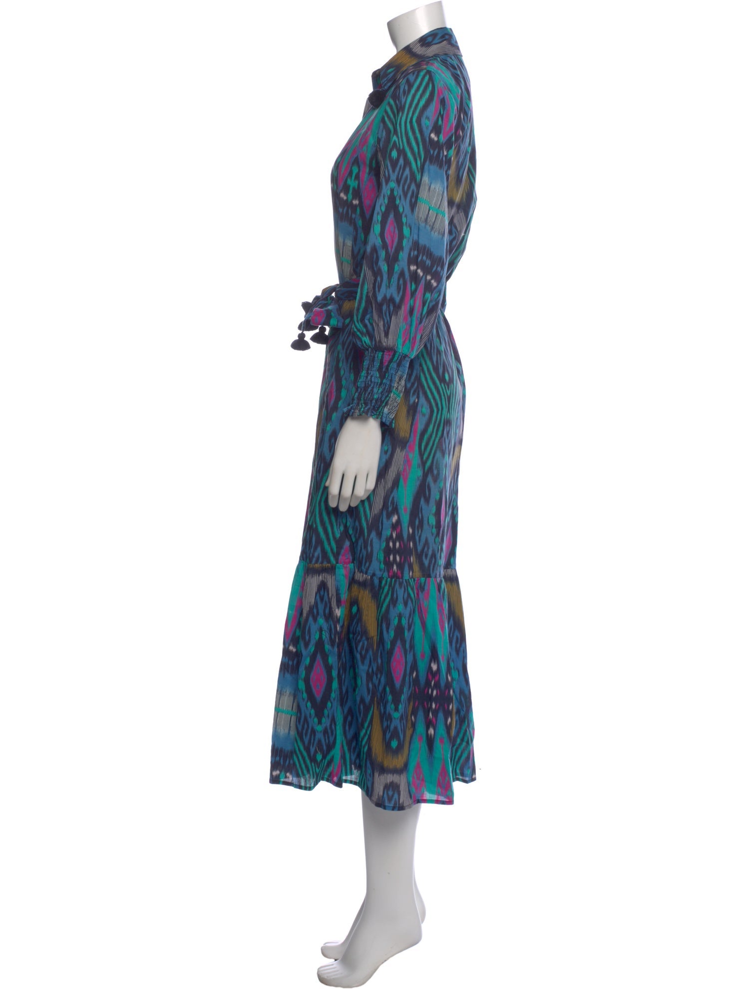 Figue Printed Long Dress