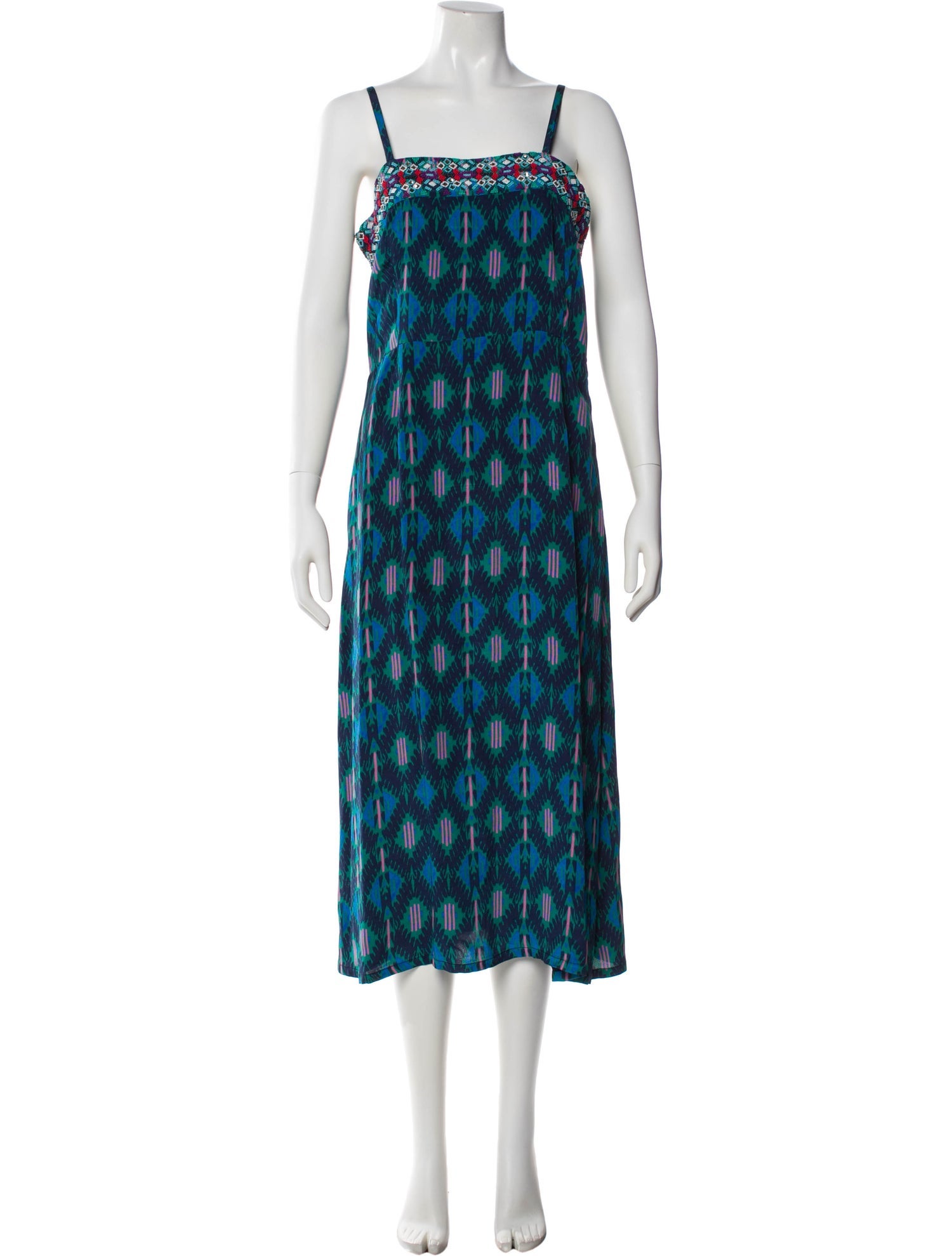 Figue Printed Long Dress