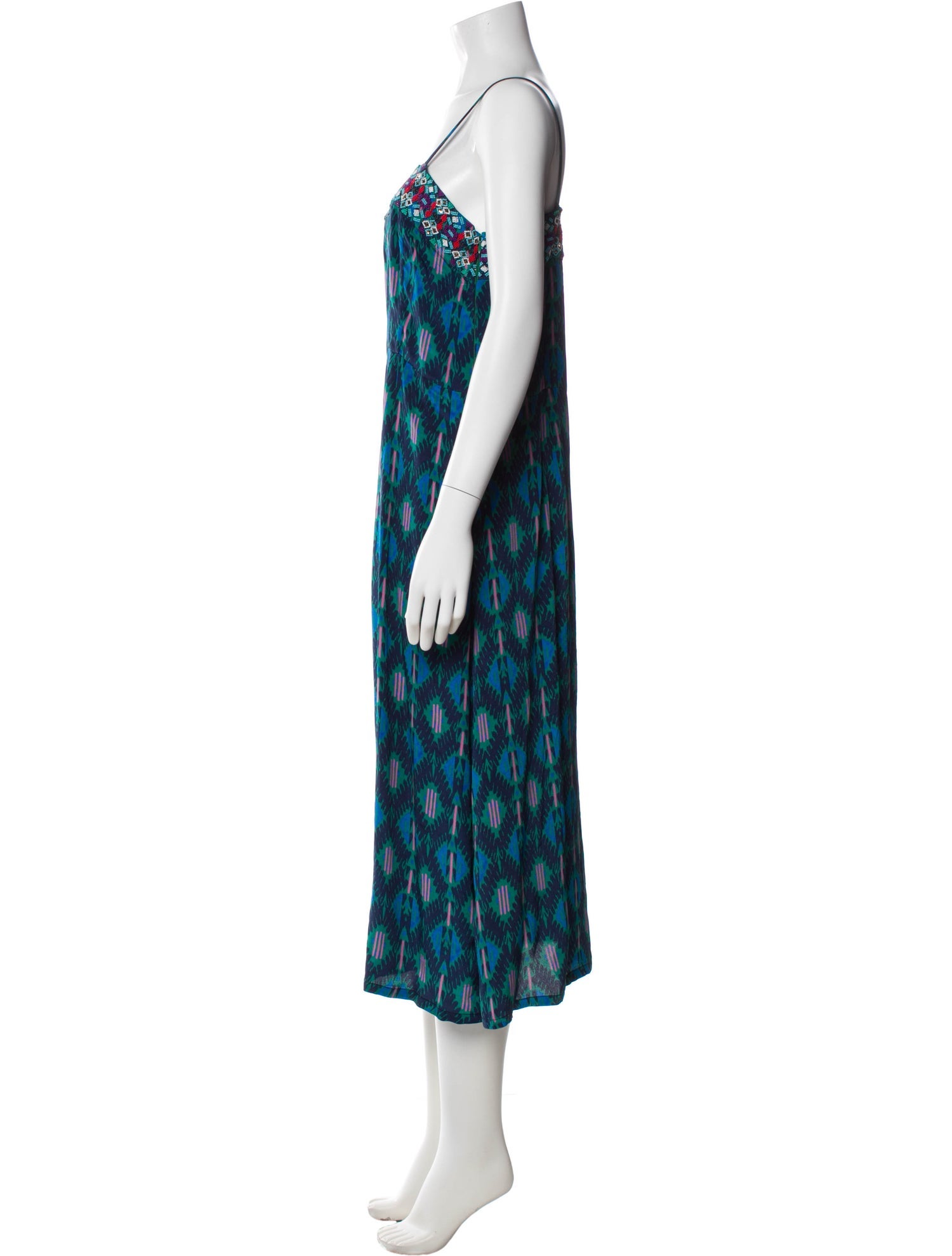 Figue Printed Long Dress