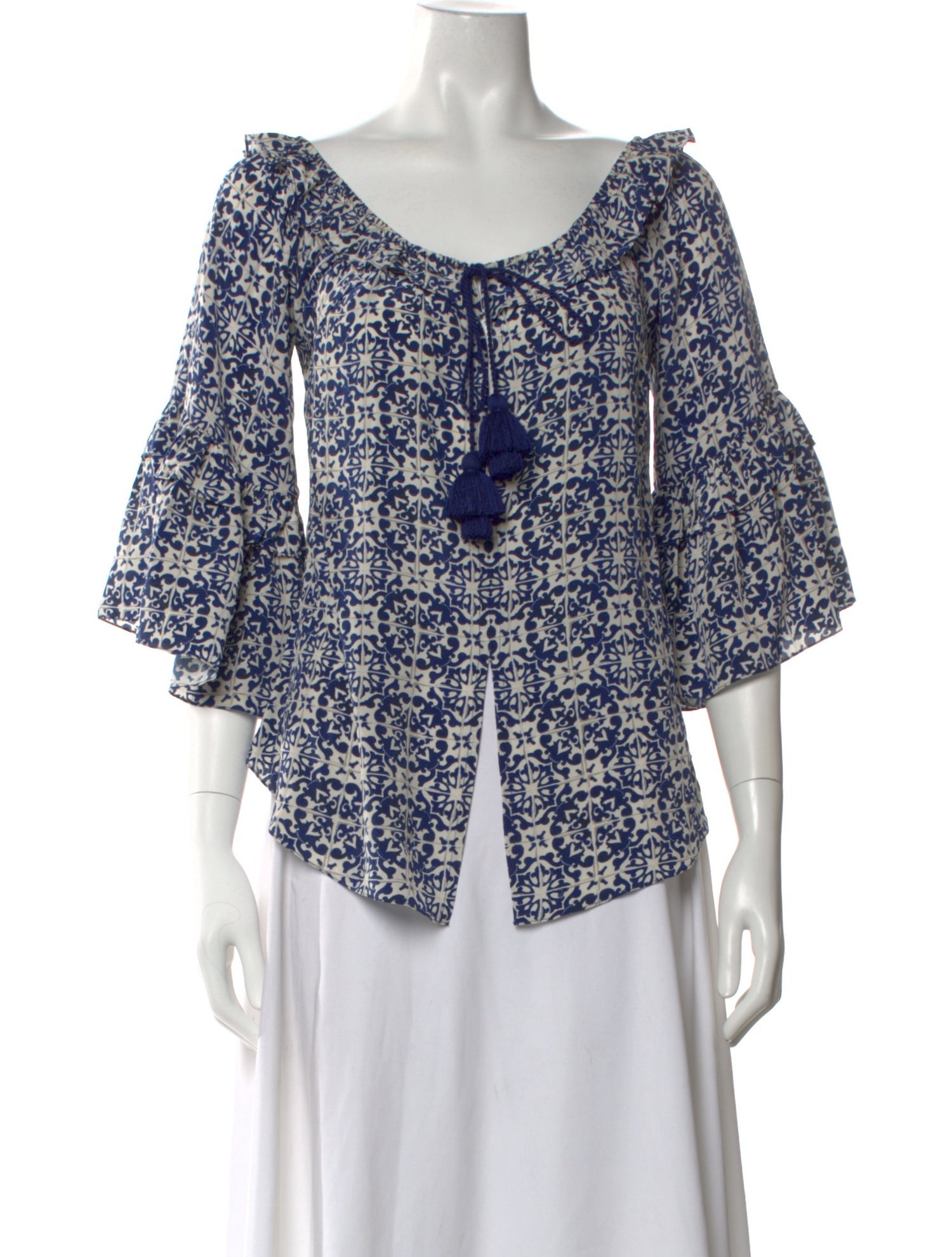 Figue Silk Printed Blouse