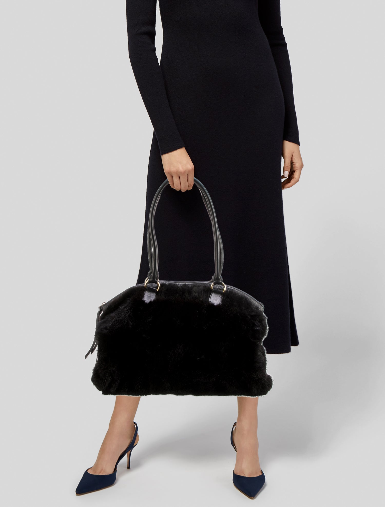 Falorni Italia Leather Shoulder Bag Vintage