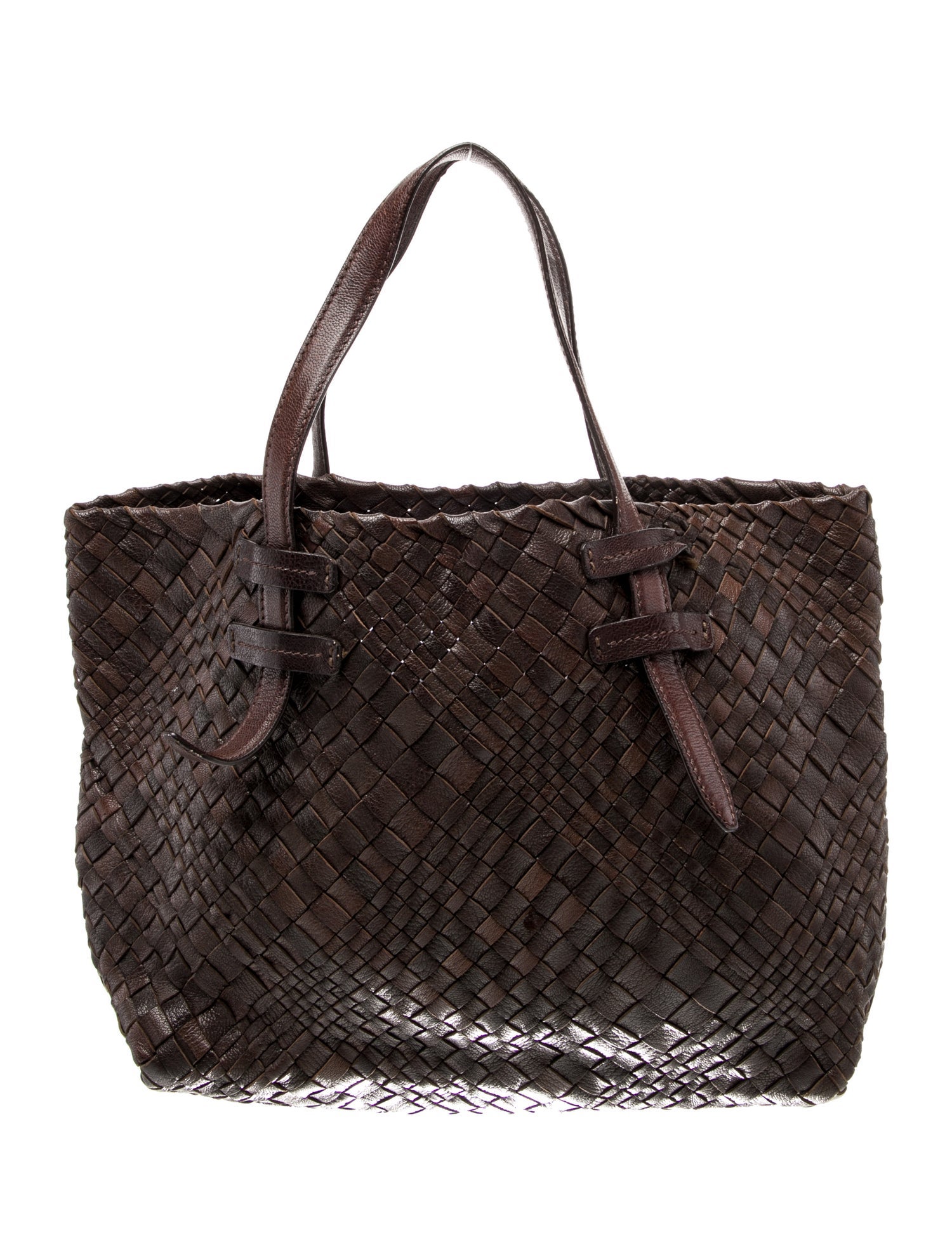 Falorni Italia Leather Top Handle Bag