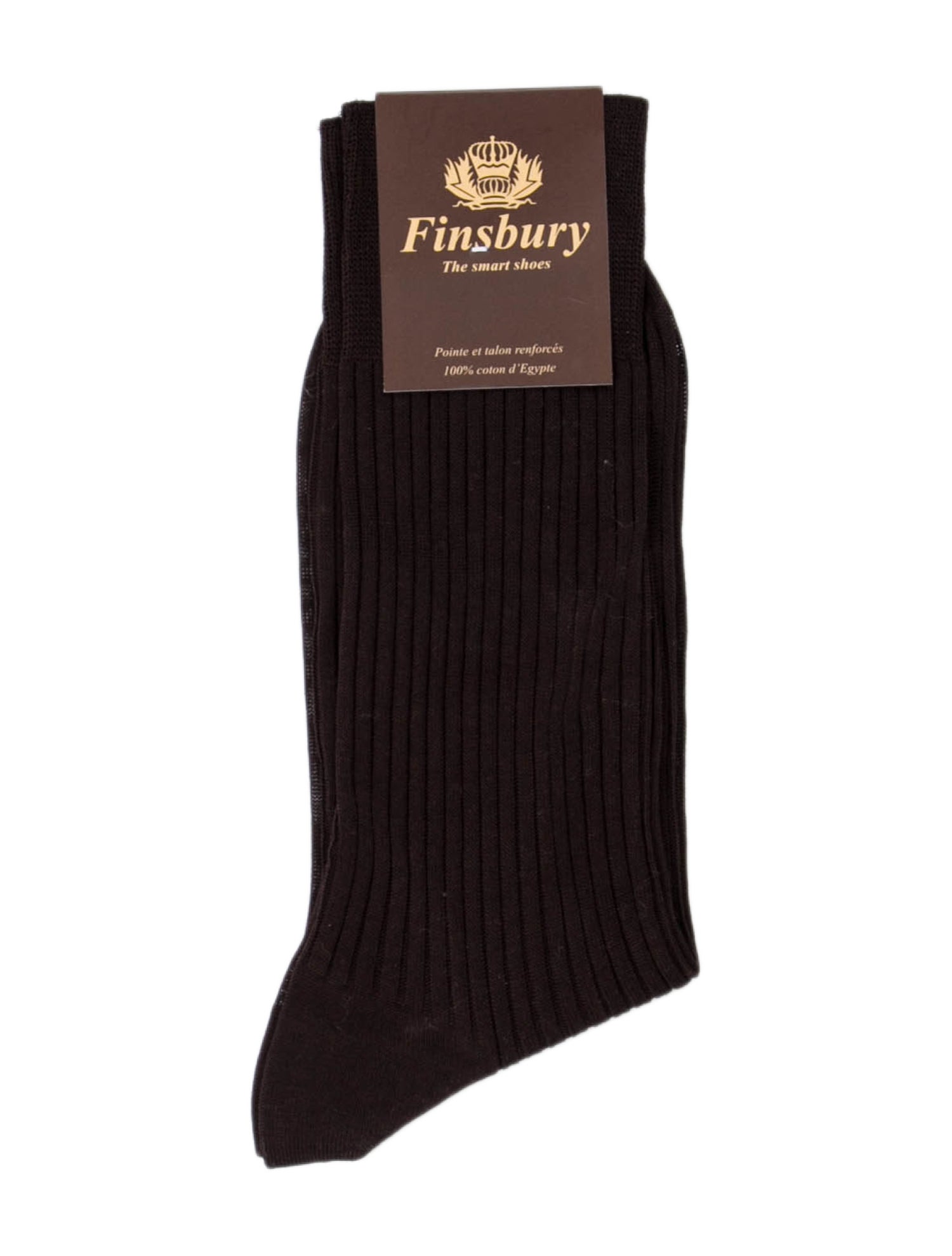 Finsbury Cotton brown long socks w/Tags