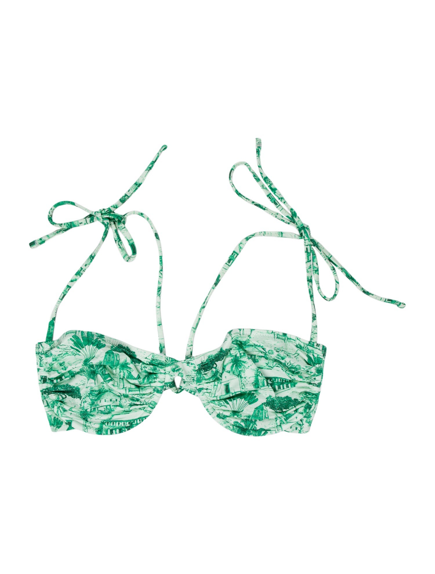 Fisch Printed Top w/ Tags