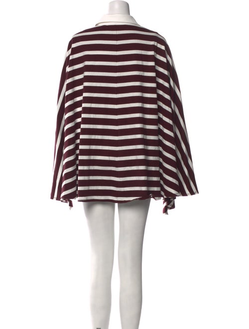 Fidan NOVRUZOVA Striped V-Neck Romper