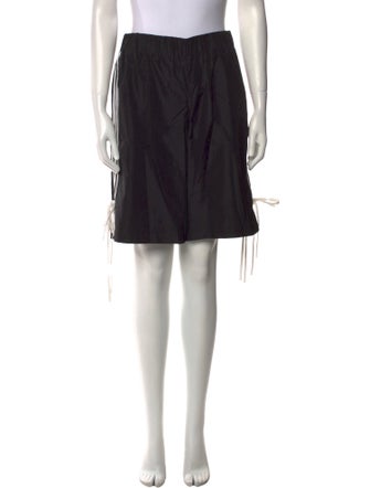 Fidan NOVRUZOVA Nylon Knee-Length Shorts