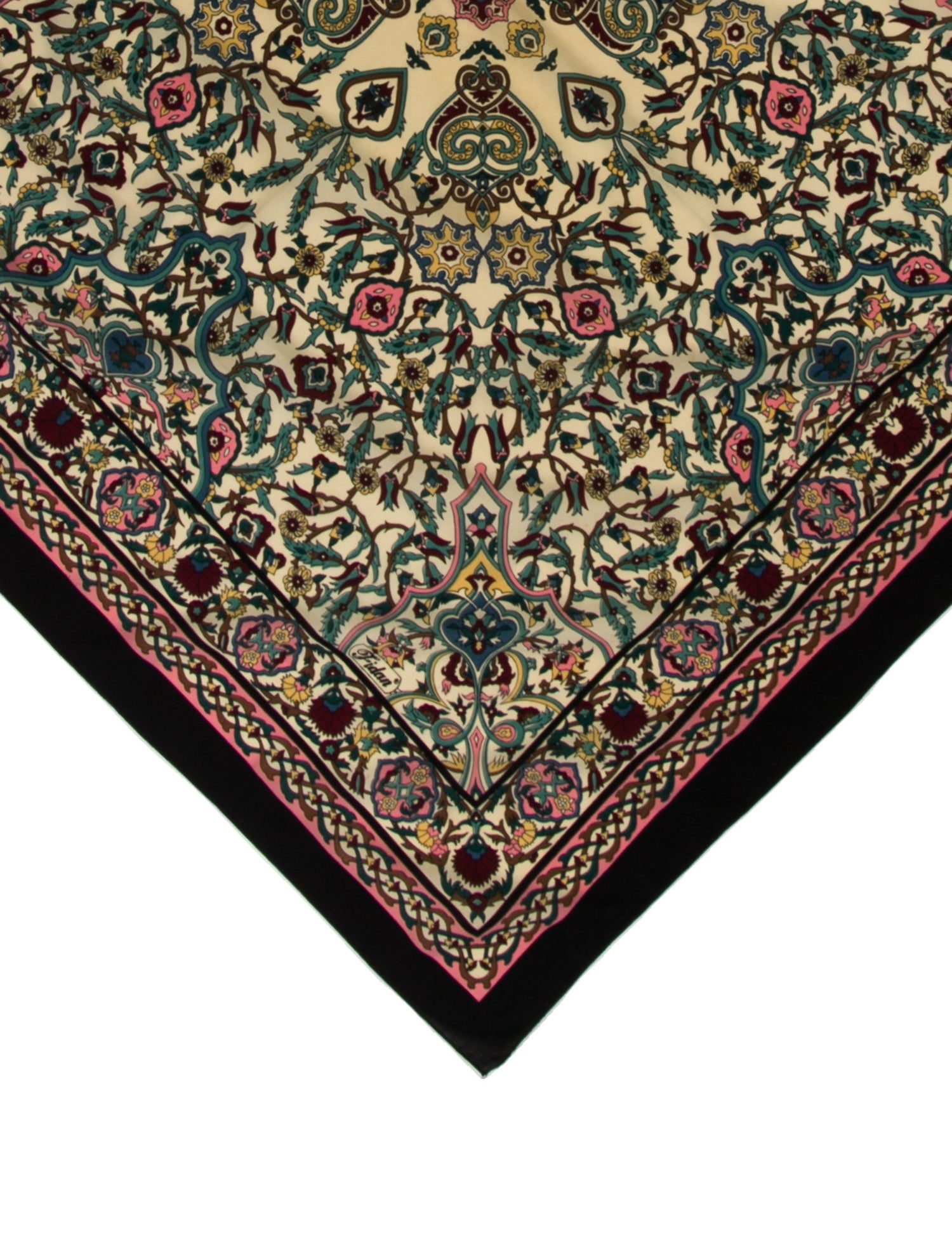 Fidan NOVRUZOVA Silk Printed Scarf