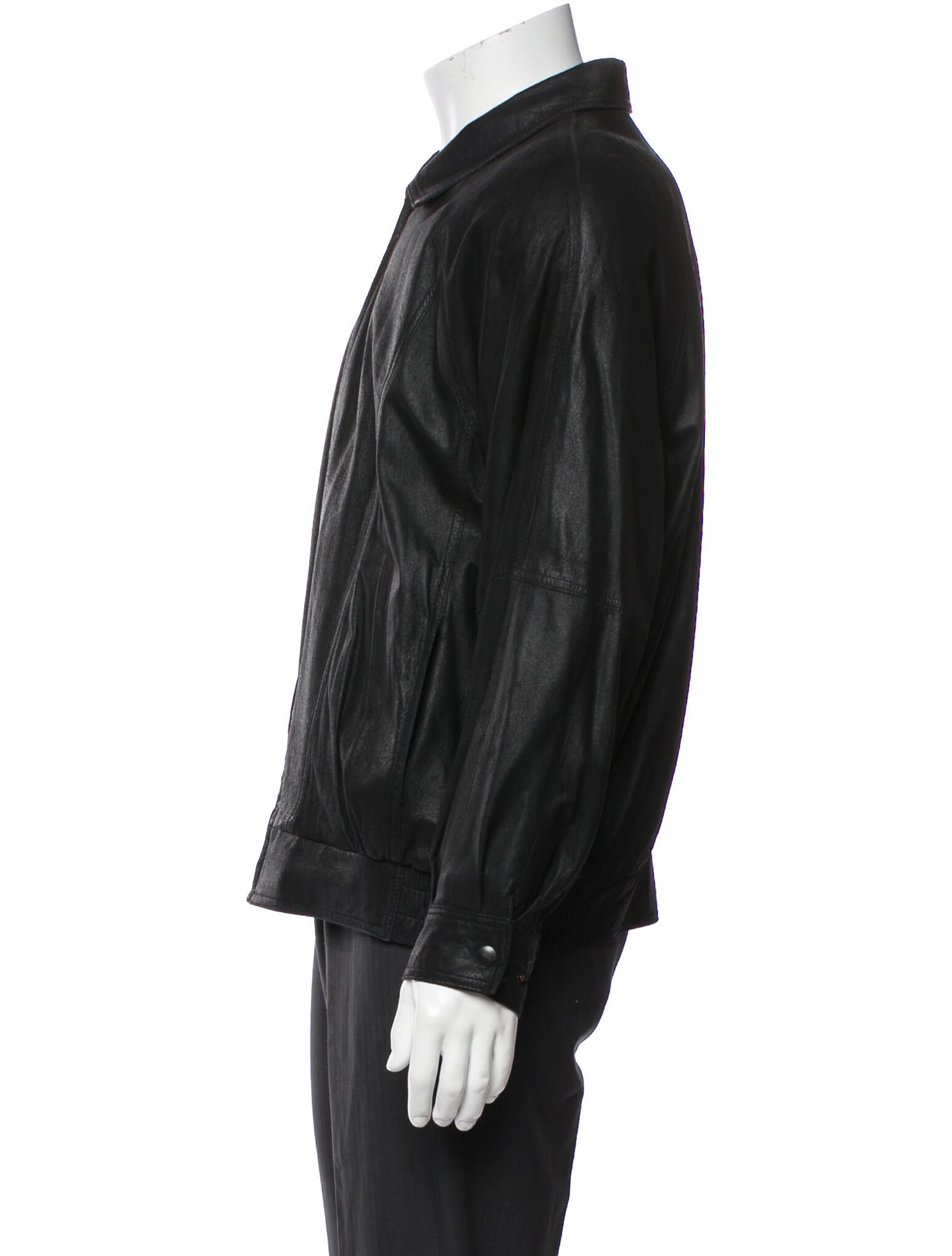 First Street Leather Windbreaker