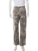 Five Four Five Camouflage Print Cargo Pants