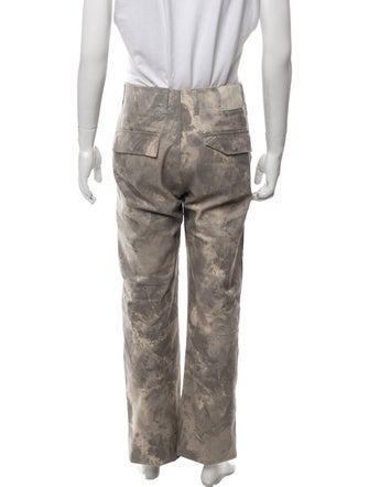 Five Four Five Camouflage Print Cargo Pants