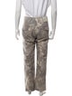 Five Four Five Camouflage Print Cargo Pants