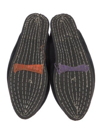 Fifi Venezia Velvet Mules