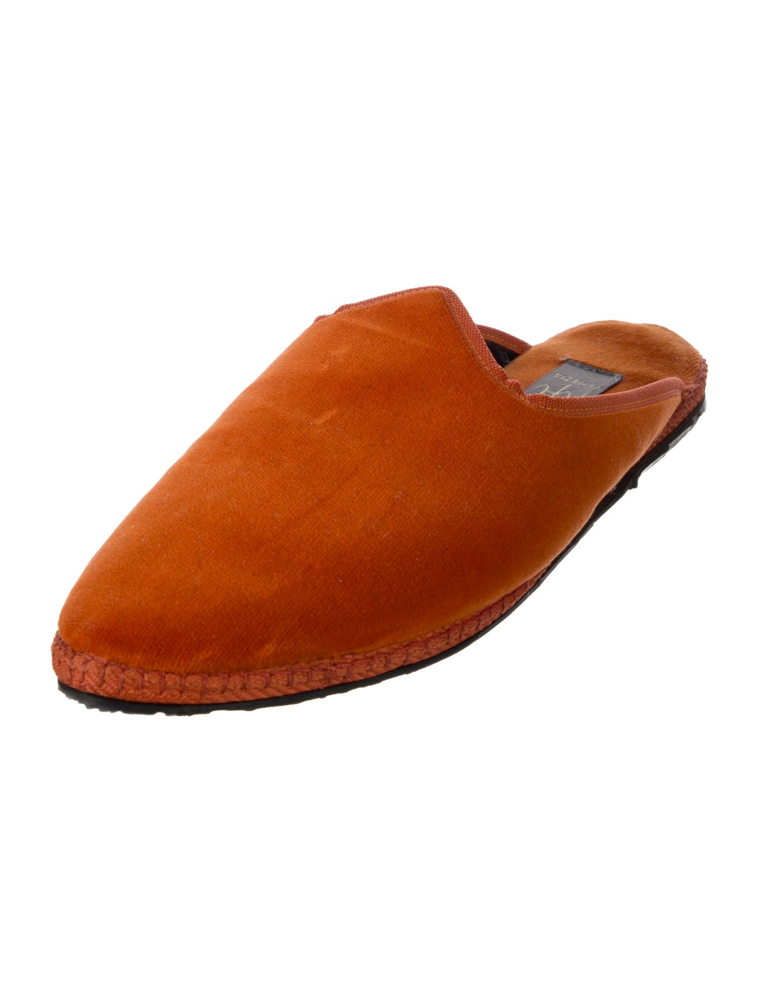 Fifi Venezia Velvet Mules