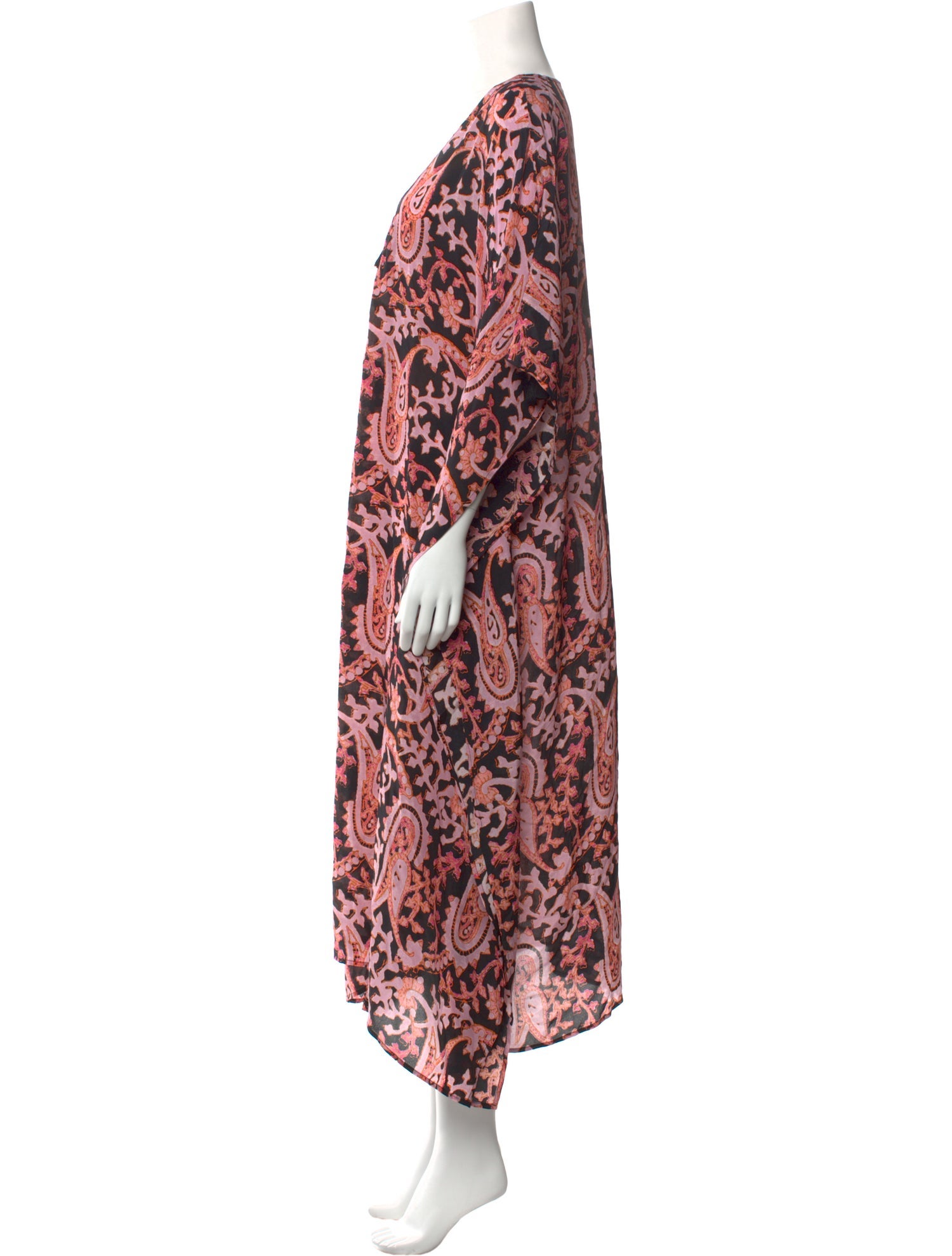 Figure Printed Long Dress