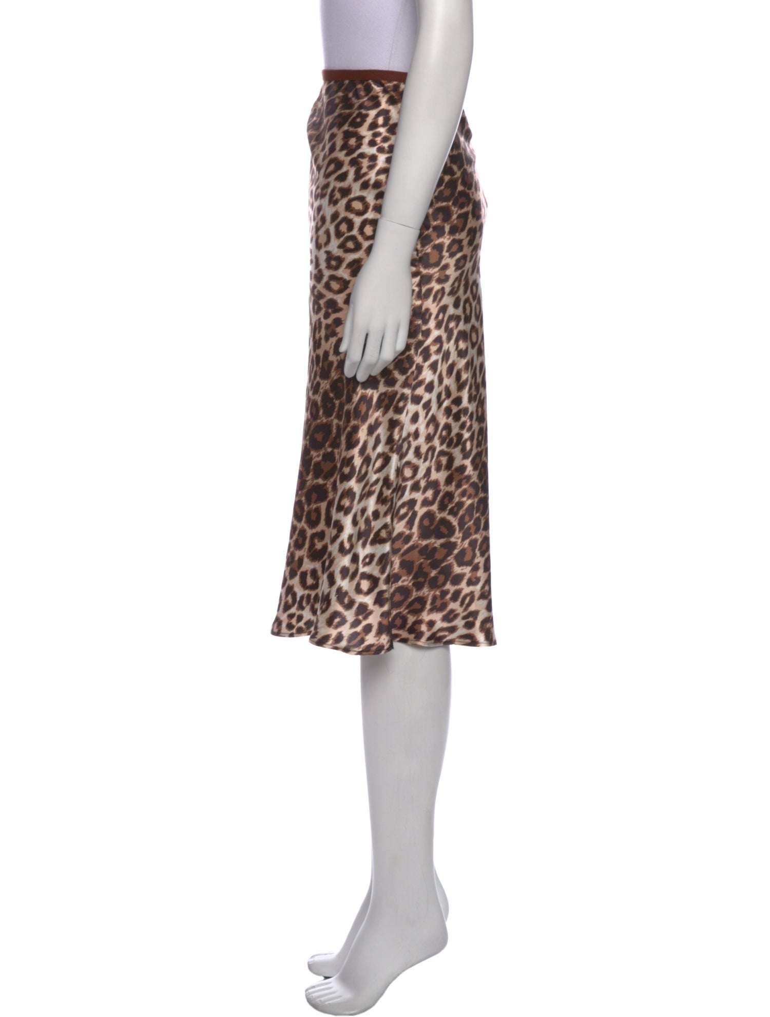 Fiorla Silk Knee-Length Skirt w/ Tags