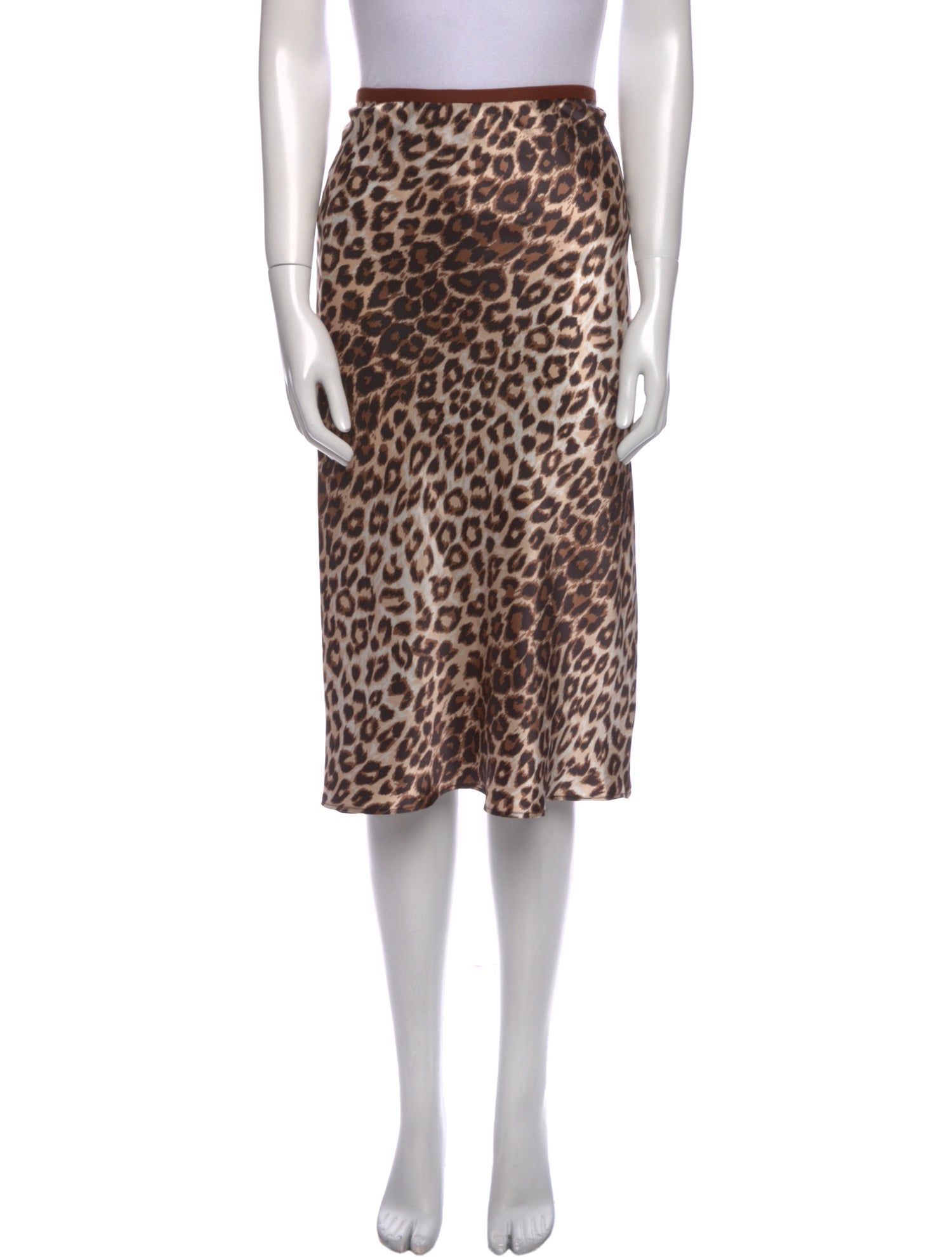 Fiorla Silk Knee-Length Skirt w/ Tags