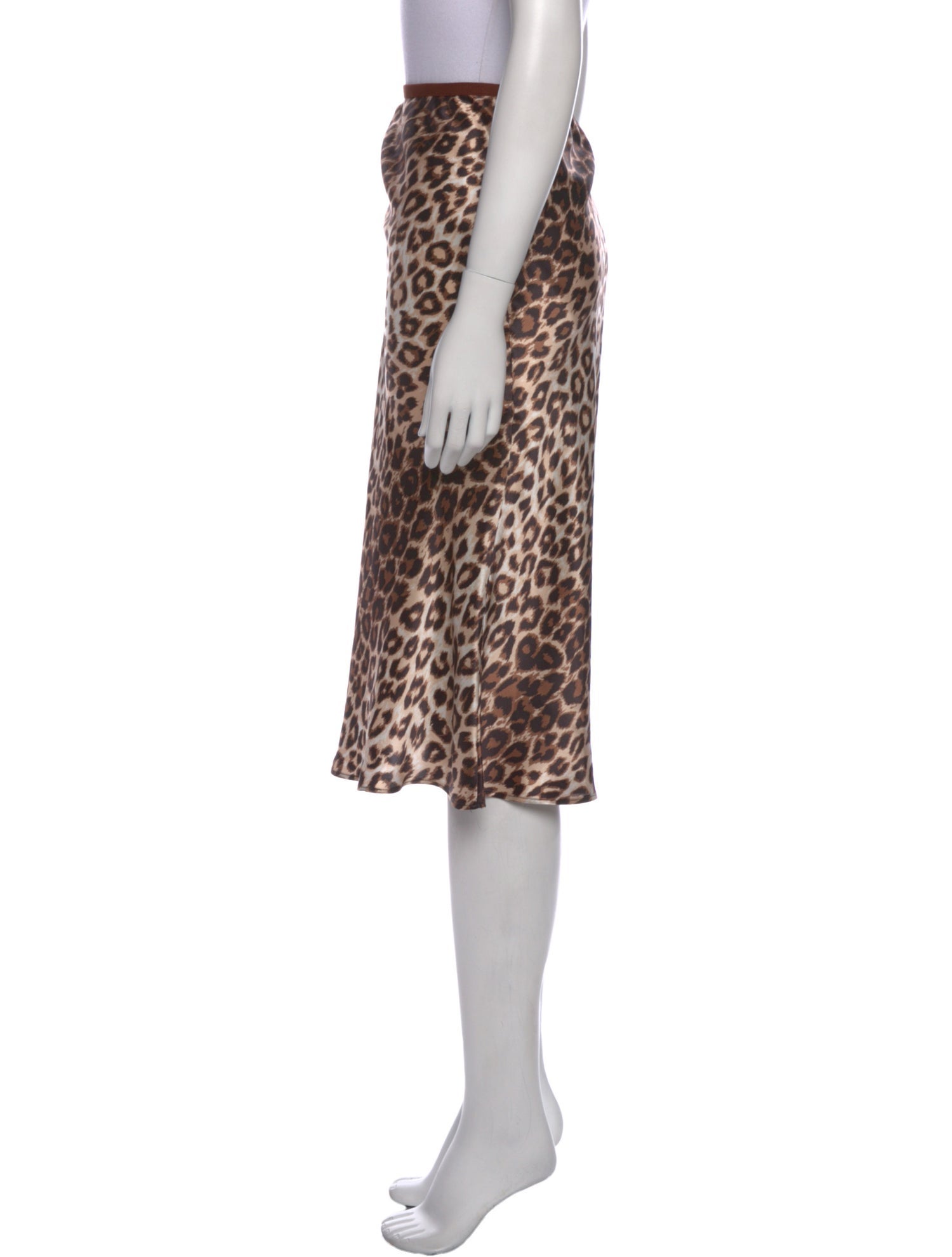 Fiorla Silk Knee-Length Skirt w/ Tags