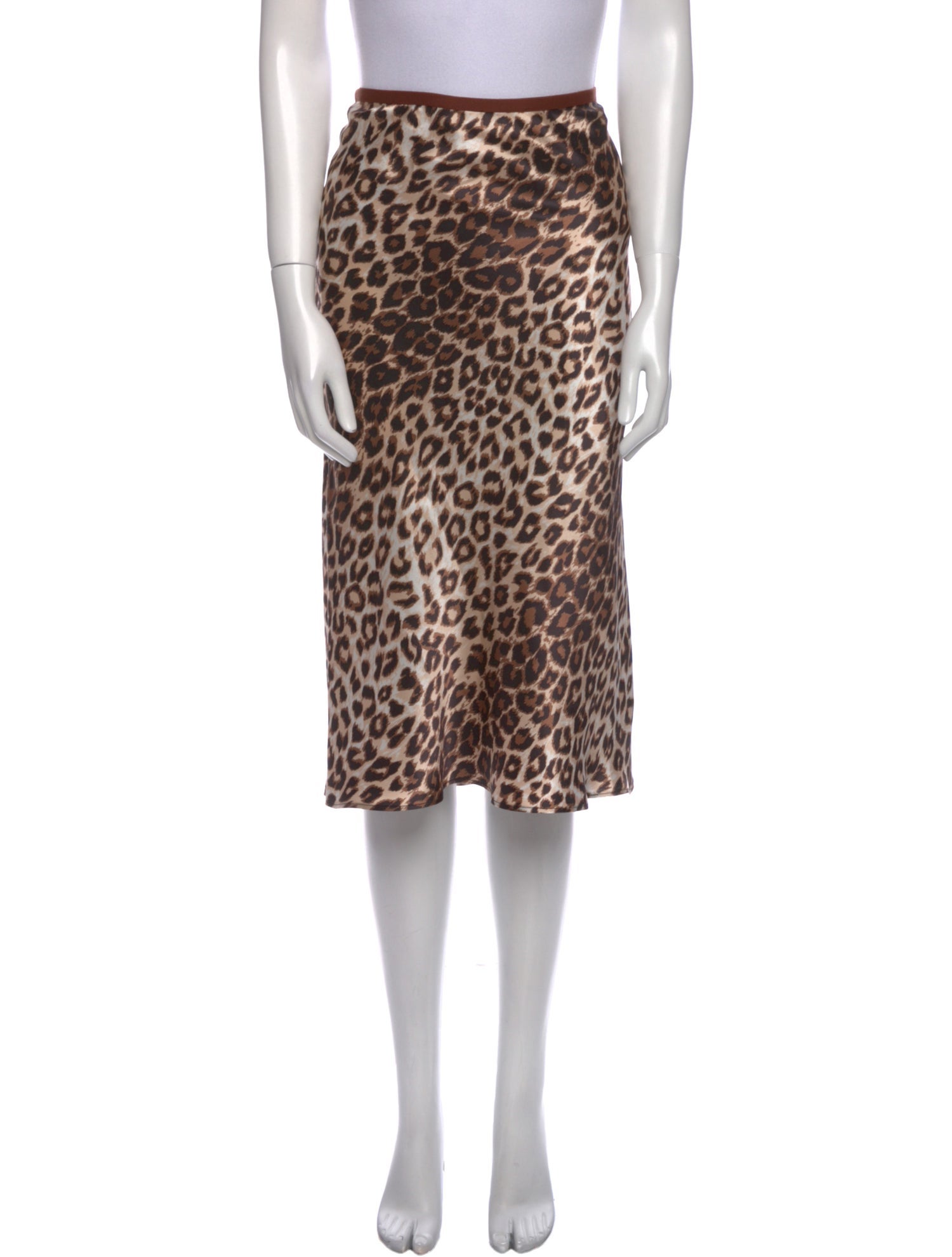 Fiorla Silk Knee-Length Skirt w/ Tags